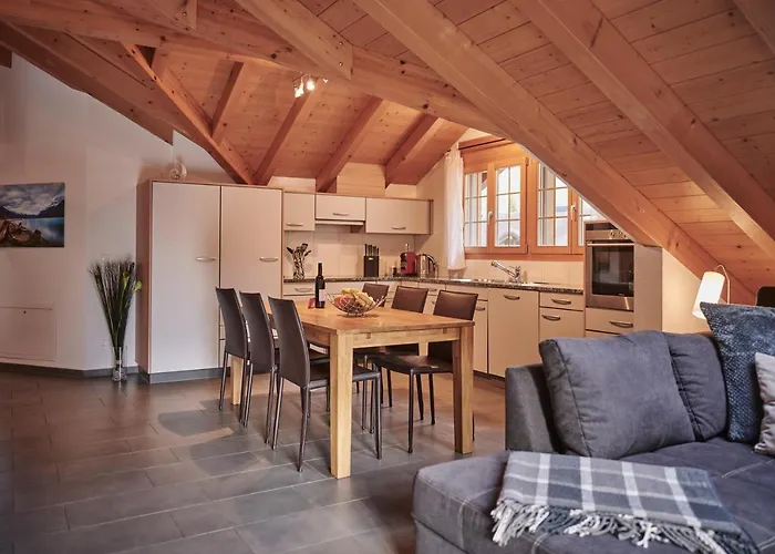 Apartment Staubbach, Views, Spacious, Family Friendly