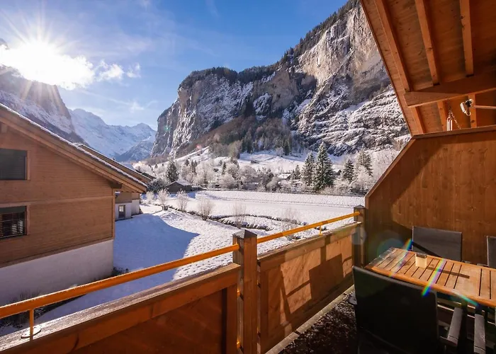 Apartment Staubbach, Views, Spacious, Family Friendly Lauterbrunnen